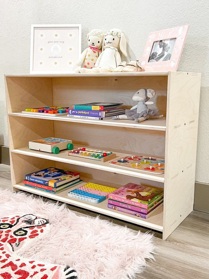 Toy Shelves + Toy Storage