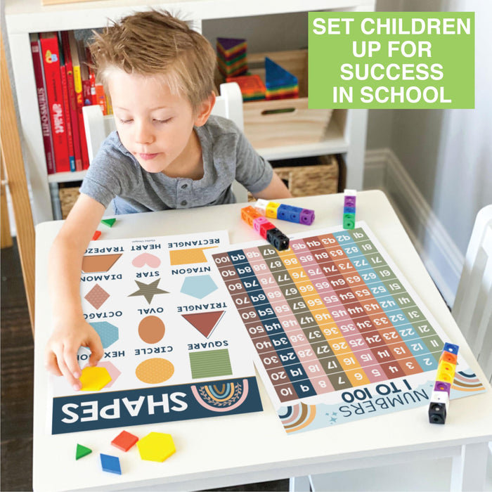 PreK Early Learning Kit: Boho 16 Poster Pack