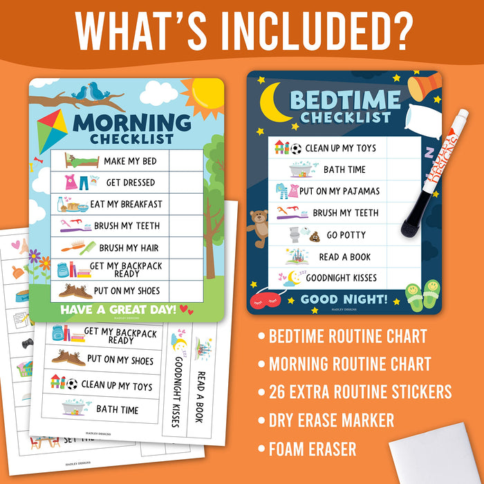 Day & Night Routine Kit: Colorful Pack of 2 + Gifts
