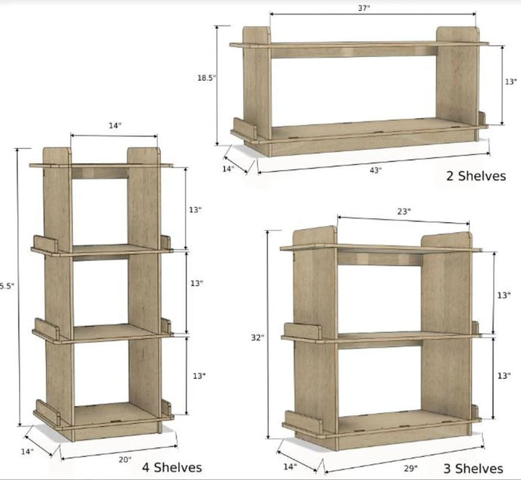 RONNY- Montessori Bookshelf