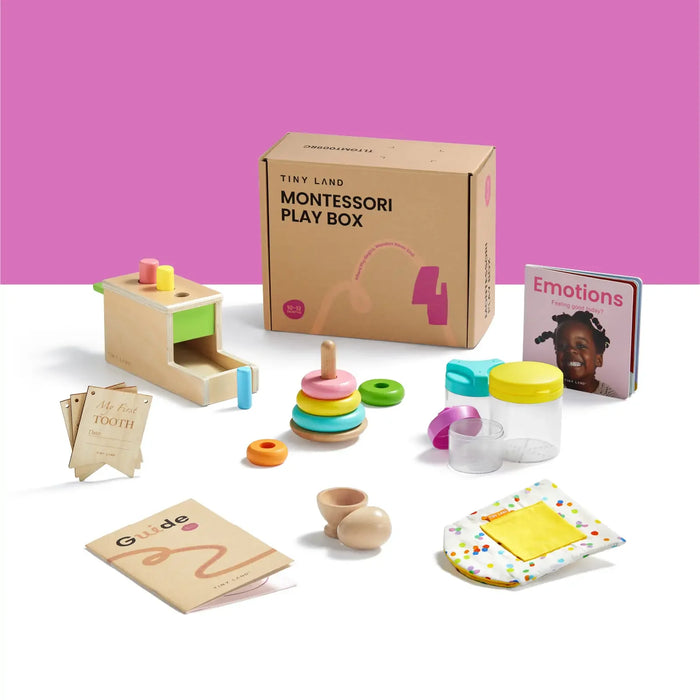 Montessori Play Boxes by Age