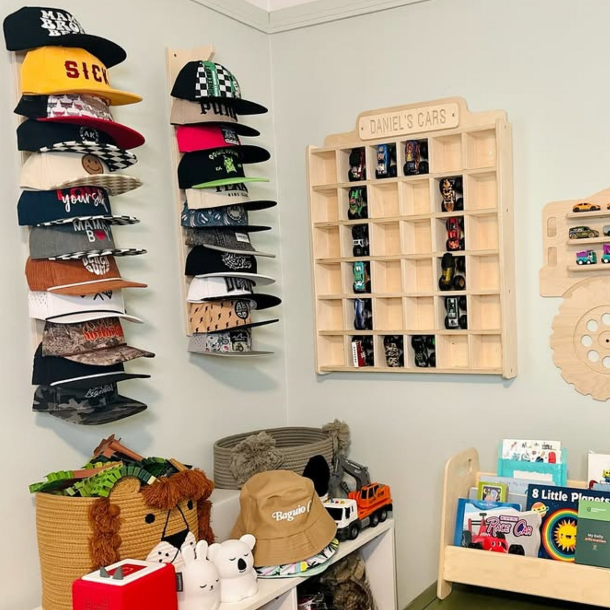 HAT TRICK- 11 Hat Rack– Bush Acres