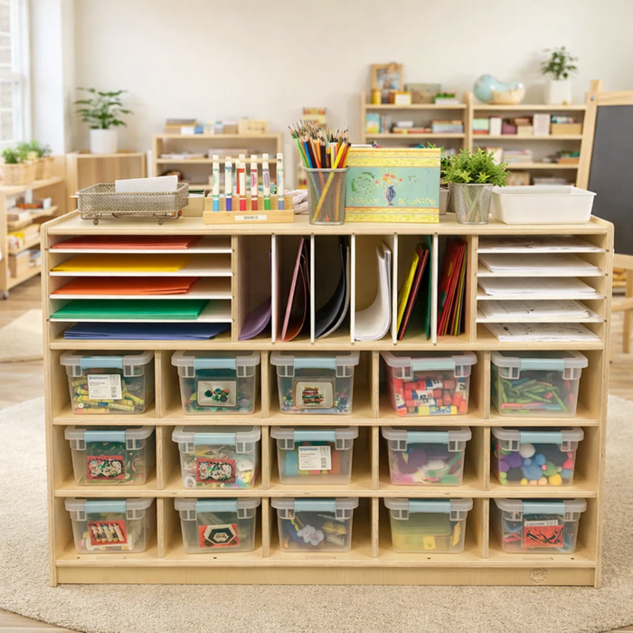 CHRISTIAN- Art Storage Shelf