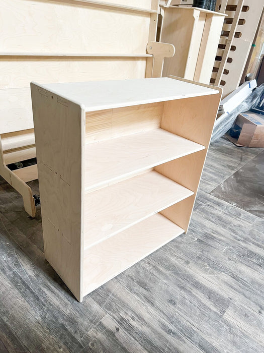 LETO - Large Montessori Toy Shelf – Toddler Toy Shelf - Montessori Wooden Furniture