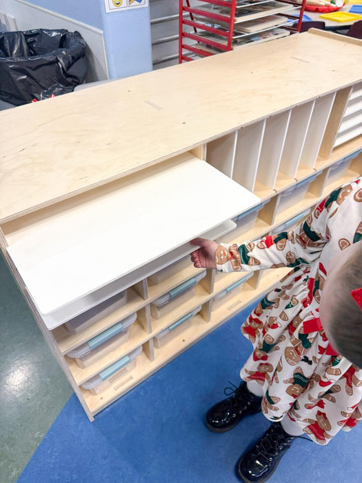 CHRISTIAN- Art Storage Shelf