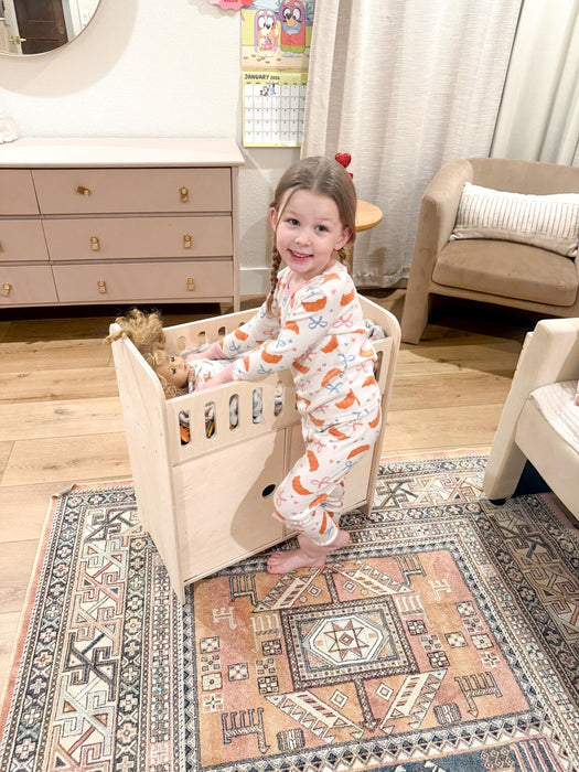 CLARA- Doll Crib with Storage