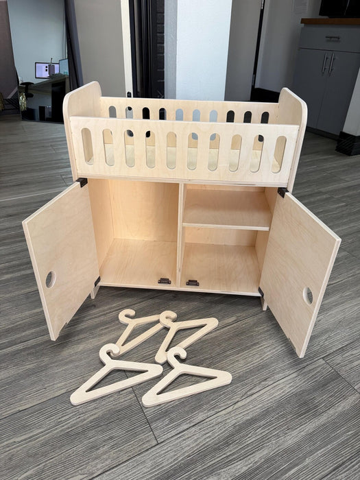 CLARA- Doll Crib with Storage