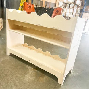 DARLA- Scalloped Bookshelf