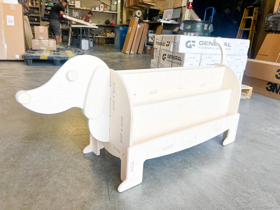 WEENIE- Double Sided Dog Bookshelf