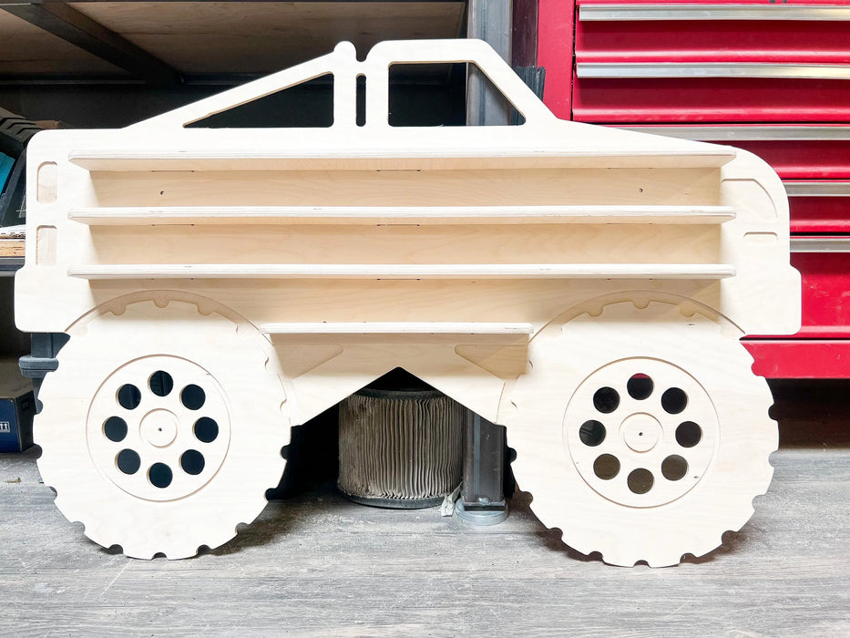 BIG DAWG- Monster Truck Toy Storage