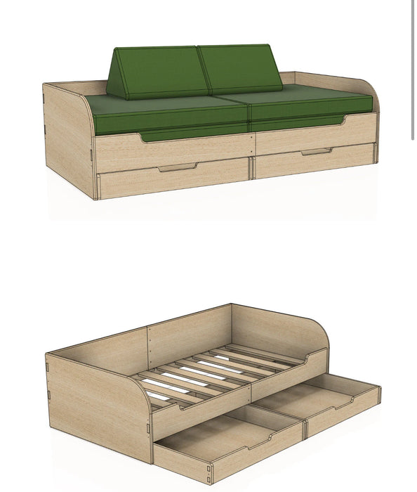 LIA- Nugget + Figgy Compatible Sofa