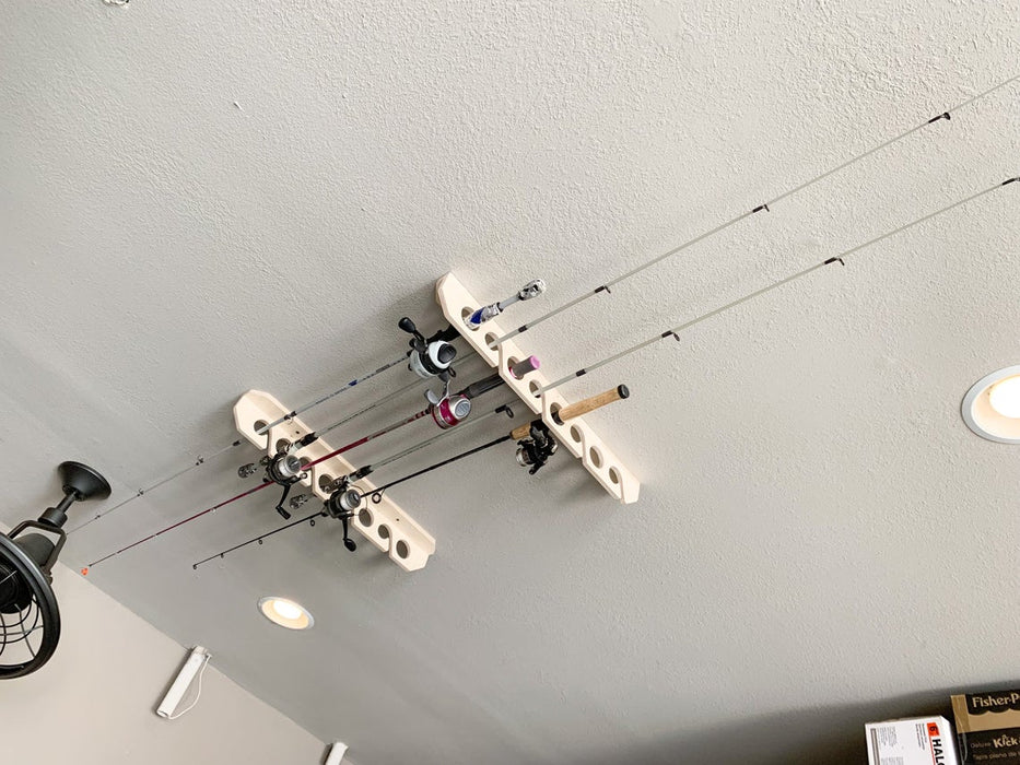 How to Build a Ceiling Rod Rack 