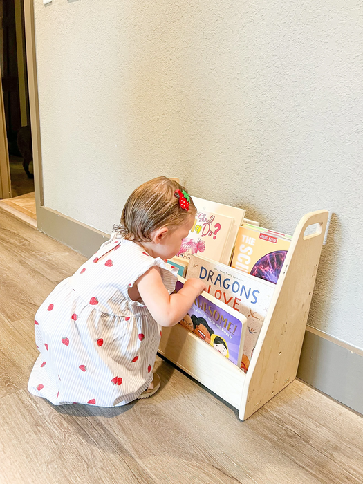 GAVIN - Kids Portable Bookshelf – Montessori Bookshelf