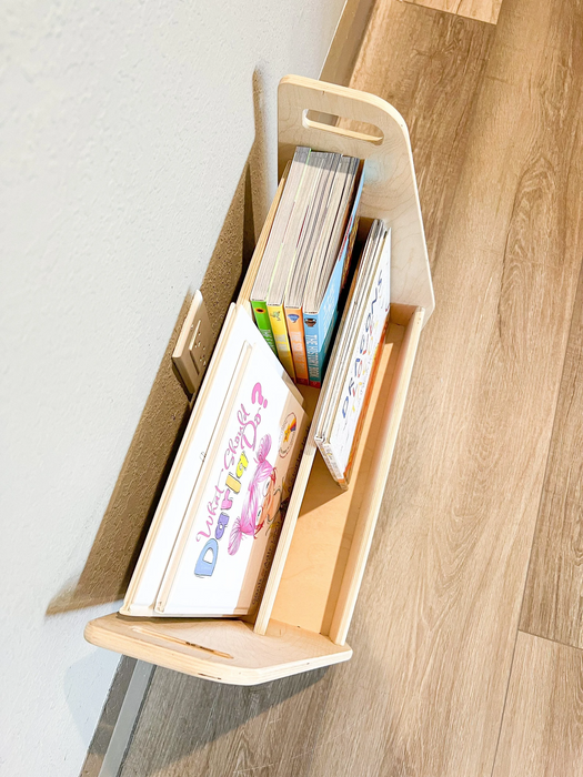 GAVIN - Kids Portable Bookshelf – Montessori Bookshelf