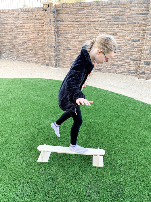 Kids Balance Beam - Montessori Toys - Balance Step - Balance Board - Montessori Wooden Furniture - Gymnastic Beam - Kids Balance Board - 32"