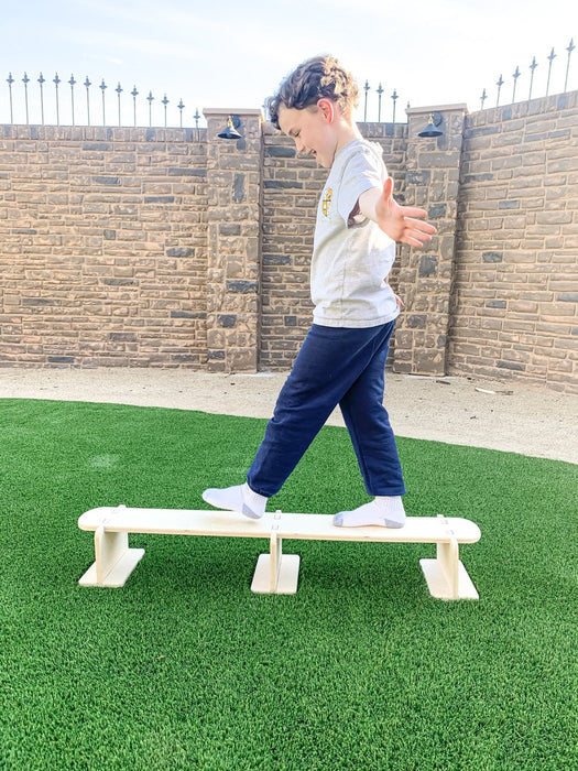 Kids Balance Beam - Montessori Toys - Balance Step - Balance Board - Montessori Wooden Furniture - Gymnastic Beam - Kids Balance Board - 45"