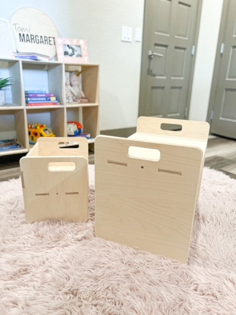 MARLEY - Montessori Desk - Wooden Toddler Table - Toddler Desk - Desk for Kids