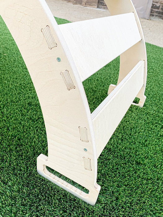 Montessori Climber - Arch for Toddler - Bridge - Climbing Arch - Montessori Wooden Furniture - Montessori Rocker - Nursery Gift