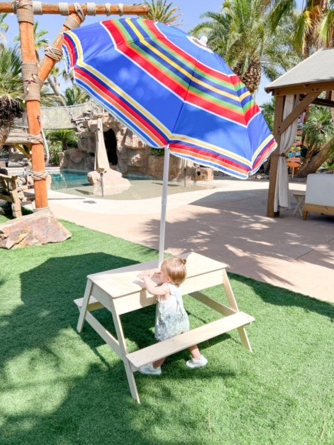 PARQUE - Montessori Sensory Table - Sensory Play - Sensory Station - Montessori Toys 2 Year Old - Toddler Outdoor Picnic