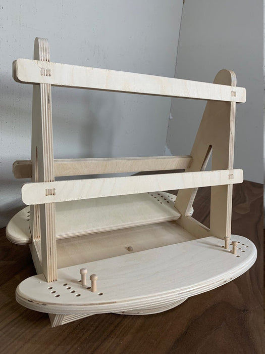 Book Stand - Book Stand with Dowels - Recipe Stand - Two-Sided Book Holder