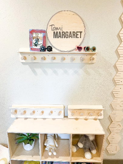 Montessori coat rack 2025
