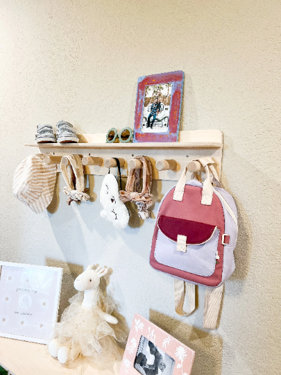 Children's coat rack with storage deals