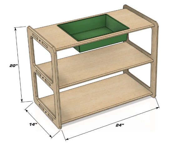 MARVIN- Sensory Table