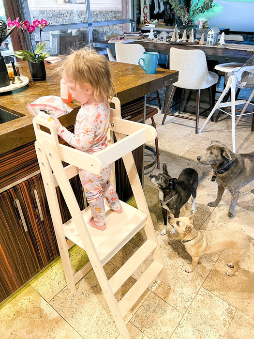 BLAZE - Toddler Stool - Kitchen Stool, Montessori Toddler Helper Stool