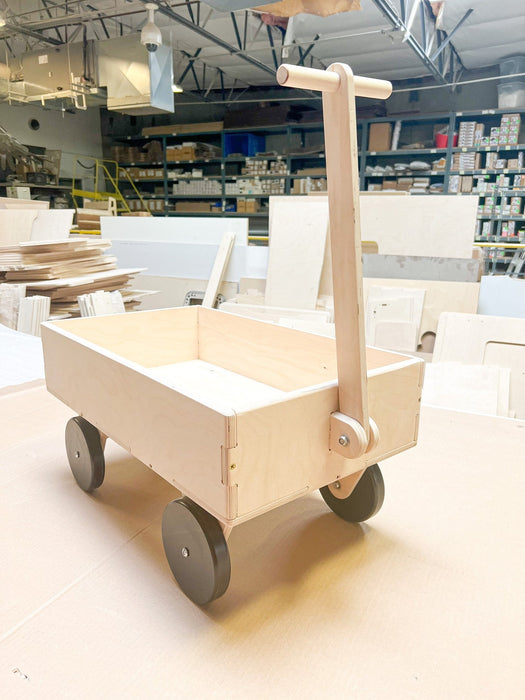 LAIRD - Toddler Push Wagon - Wooden Walker & Toy Stroller