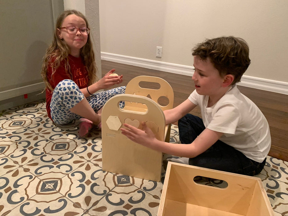 Montessori Stool - Wood Stool - Kitchen Helper - Kids Furniture - Montessori Furniture - Wooden Step Stool